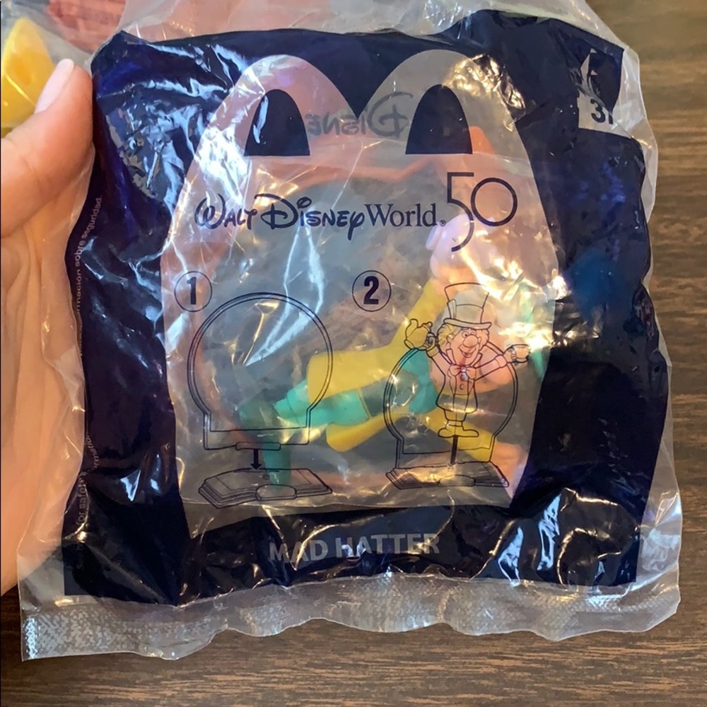 Mad Hatter McDonalds Disney 50th Happy Meal Toy